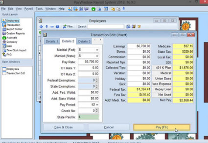 Zpay PayWindow Payroll System 2020破解版