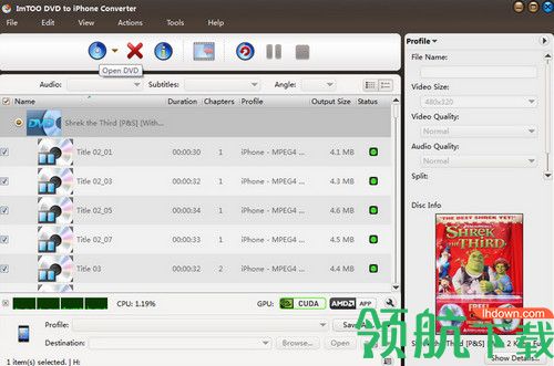 ImTOO DVD to iPhone Converter SE破解版