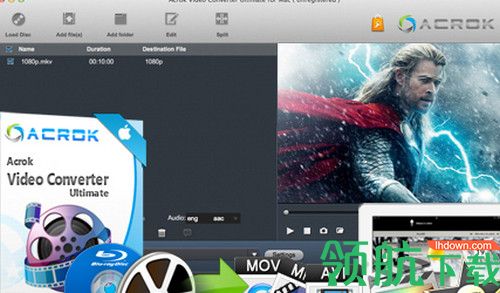 Acrok Video Converter Ultimate Mac破解版