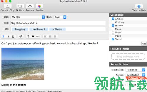 MarsEdit Mac破解版
