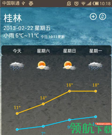 天气预报