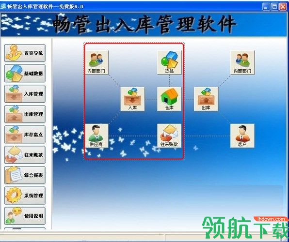 畅管出入库管理软件官方版