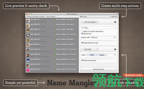 Name Mangler Mac破解版