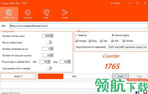 Simple Traffic Bot Pro破解版