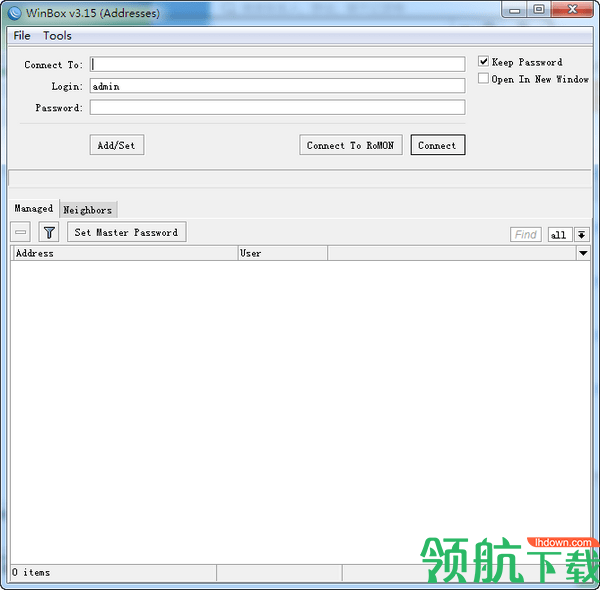 Winbox(ROS远程管理)绿色版