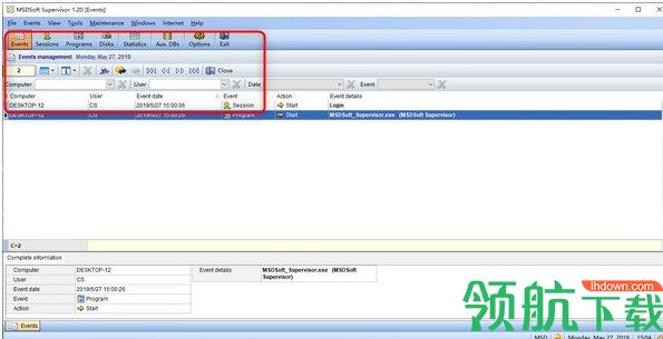 MSDSoftSupervisor系统活动监控软件绿色版