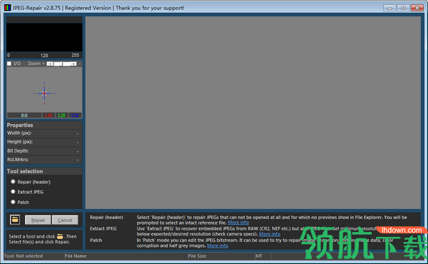 JPEG-Repair照片修复工具绿色版