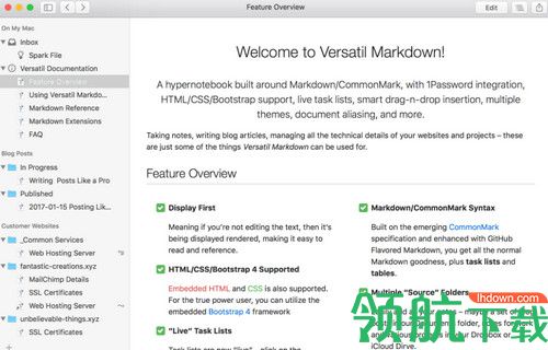 Versatil Markdown Mac破解版