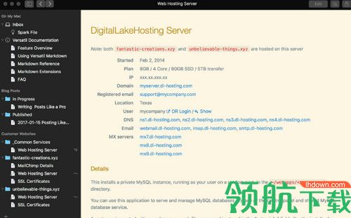 Versatil Markdown Mac破解版