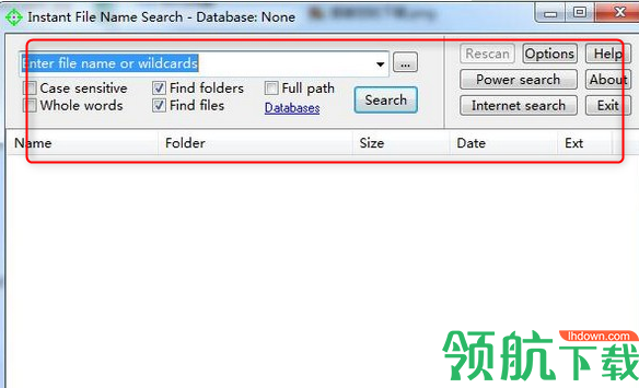 InstantFileNameSearch文件搜索工具绿色版