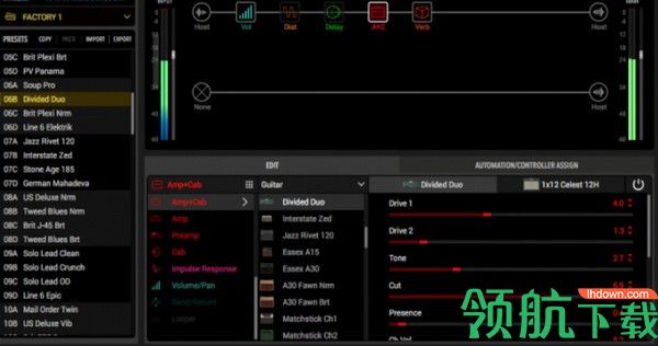 Line6HelixNative吉他音效插件绿色版