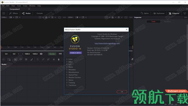 BlackmagicDesignFusionStudio破解版