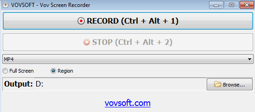 VovSoft Vov Screen Recorder破解版