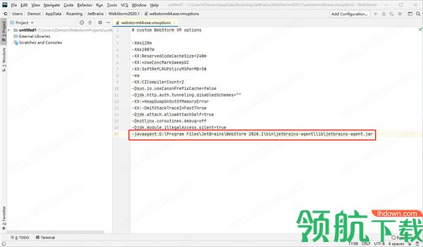 JetBrainsWebStorm2020绿色破解版