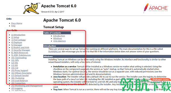 Tomcat6服务器管理绿色版