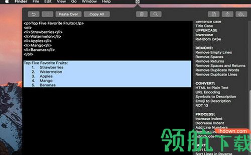 Clean Text Menu for Mac破解版