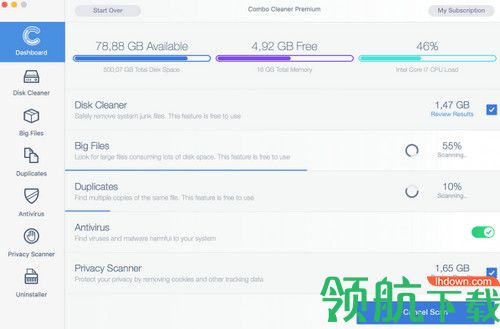 Combo Cleaner Antivirus Premium Mac破解版
