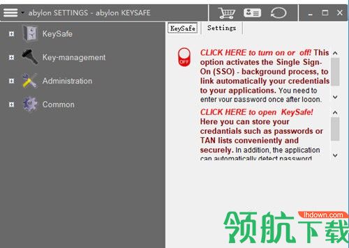 AbylonKEYSAFE密码加密管理工具绿色版