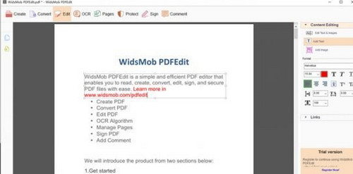WidsMob PDFEdit破解版