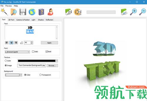 Insofta 3D Text Commander 5破解版