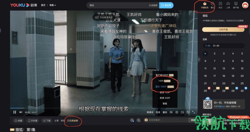 Tampermonkey油猴优酷视频免解析破解版