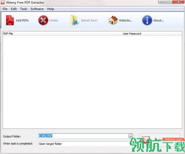 WeenyFreePDFExtractor内容提取工具绿色版
