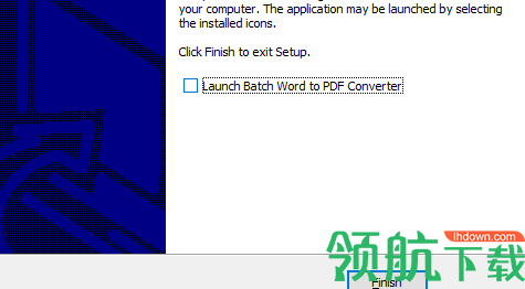 BatchDOCtoPDFConverter(PDF转换)破解版