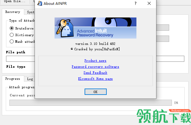 ElcomSoftAdvancedIntuitPasswordRecovery破解版