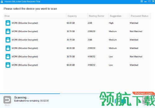Hasleo BitLocker Data Recovery破解版