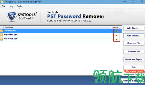 SysTools PST Password Remover破解版
