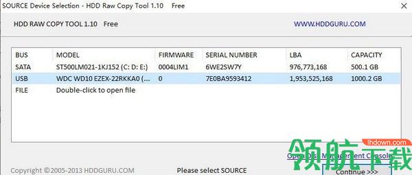 HDDRawCopyTool硬盘复制工具绿色版