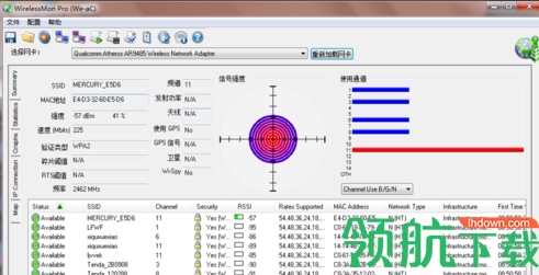 WirelessMonPro无线网络检测破解版