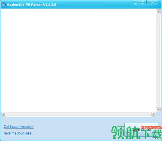 HackerJLYPEParser(pe解析工具)绿色版