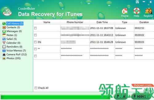 Coolmuster Data Recovery for iTunes破解版