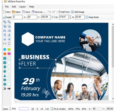 MSTechPaintPro图像编辑软件绿色版