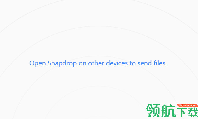 snapdrop局域网传输工具PC官方版