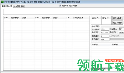 HTDPC模拟器内存分析工具绿色版