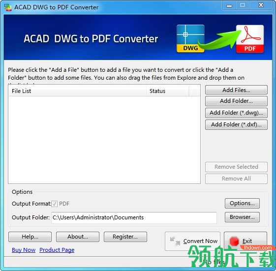 AutoCADDWGtoPDFConverter文件转换器绿色版