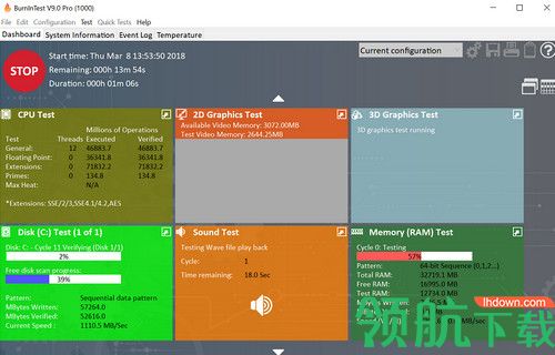 PassMark BurnInTest Pro破解版