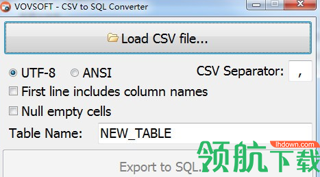 CSVtoSQLConverter转换工具官方版