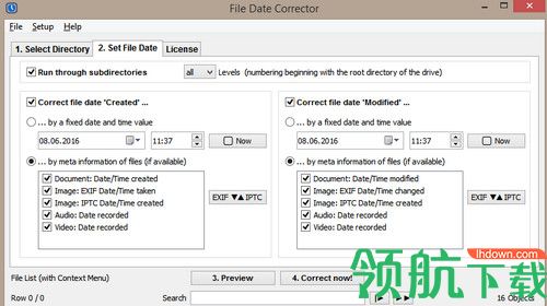 Infonautics File Date Corrector破解版