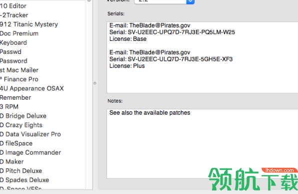 KCNcrewPackforMac软件注册码集合破解版