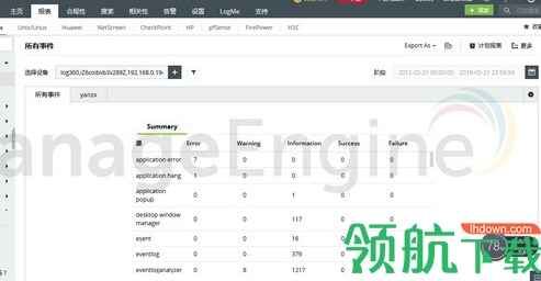 EventLogAnalyzer日志管理系统绿色版