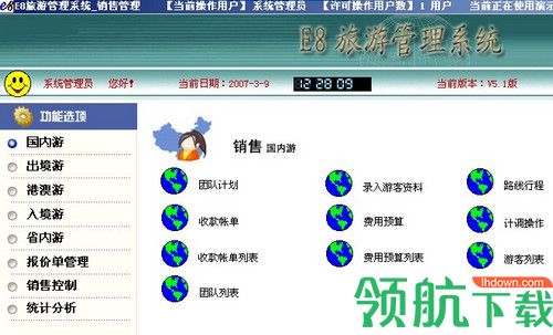 E8旅游管理软件