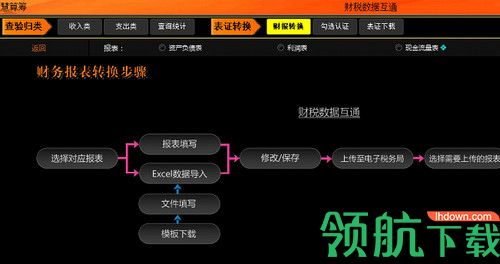 财务报表数据转换软件