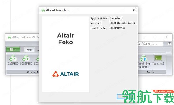 altair feko+winprop2020汉化破解版(附注册码)