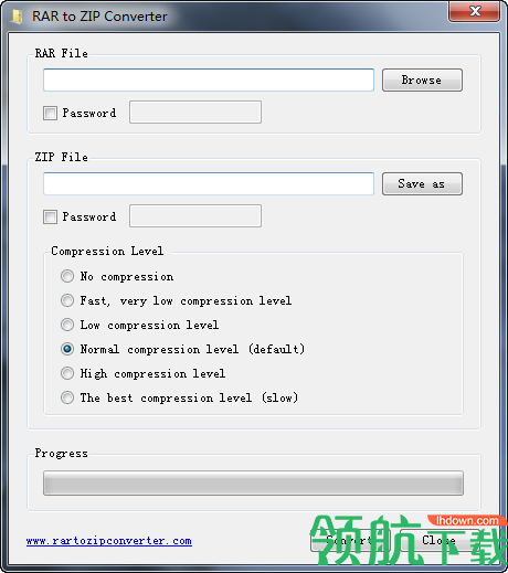 RARtoZIPConverter压缩包转换工具绿色版