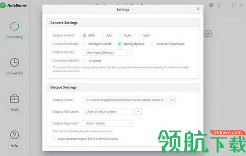NoteBurner Spotify Music Converter破解版