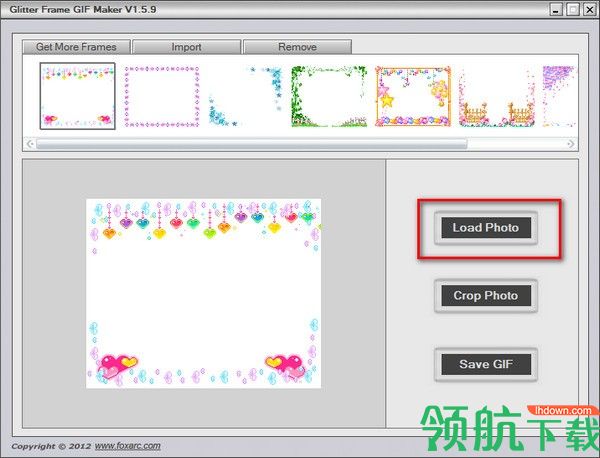 GlitterFrameGifMaker图片IGIF编辑软件绿色版