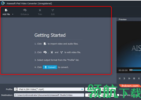 AiseesoftiPadVideoConverter视频转换器绿色版